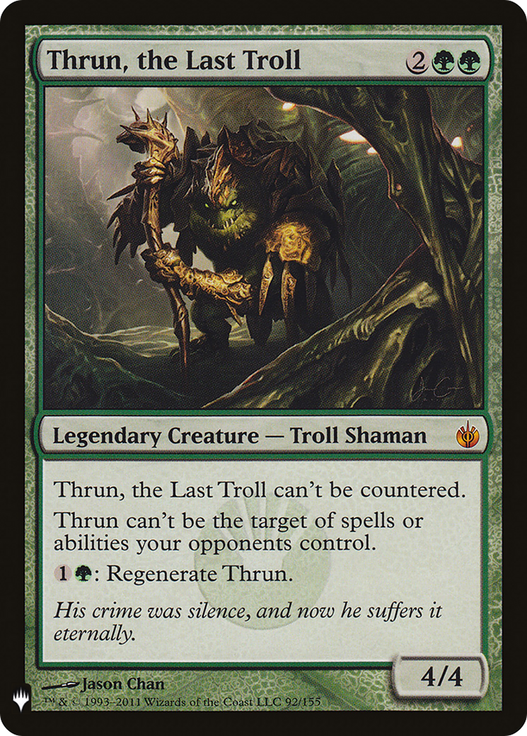 Thrun, the Last Troll (LIST-MBS-92) [The List]