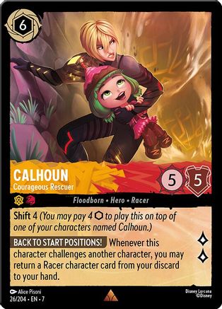 Calhoun - Courageous Rescuer (26/204) - Archazias Island