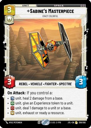 Sabine's Masterpiece - Crazy Colorful (250/262) [Jump to Lightspeed]