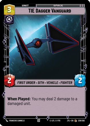 TIE Dagger Vanguard (239/262) [Jump to Lightspeed]