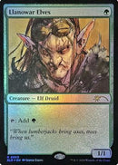 Llanowar Elves (0800) (Rainbow Foil) (SLD-800) [Secret Lair Drop Series] Foil