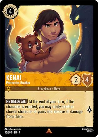Kenai - Protective Brother (30/204) [Archazia's Island] Cold Foil