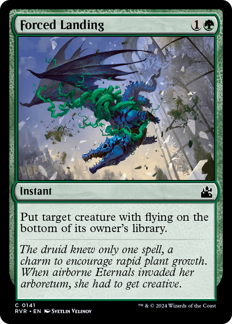 Forced Landing (RVR-141) [Ravnica Remastered] Foil