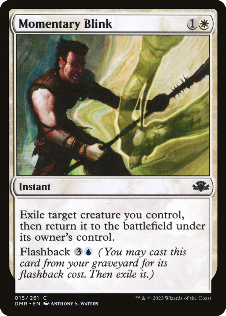 Momentary Blink (DMR-015) [Dominaria Remastered]