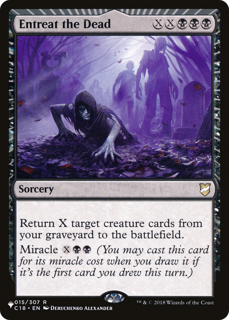 Entreat the Dead (LIST-C18-15) [The List]