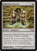 Lightning Greaves (MRD-199) [Mirrodin] Foil