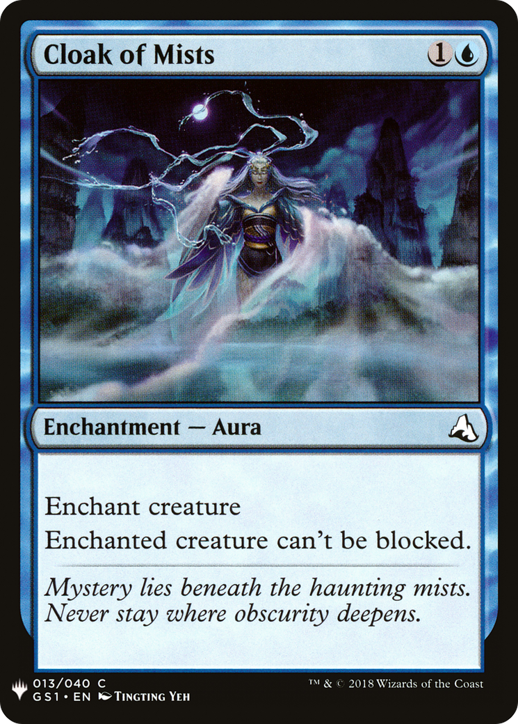 Cloak of Mists (LIST-GS1-13) [The List]