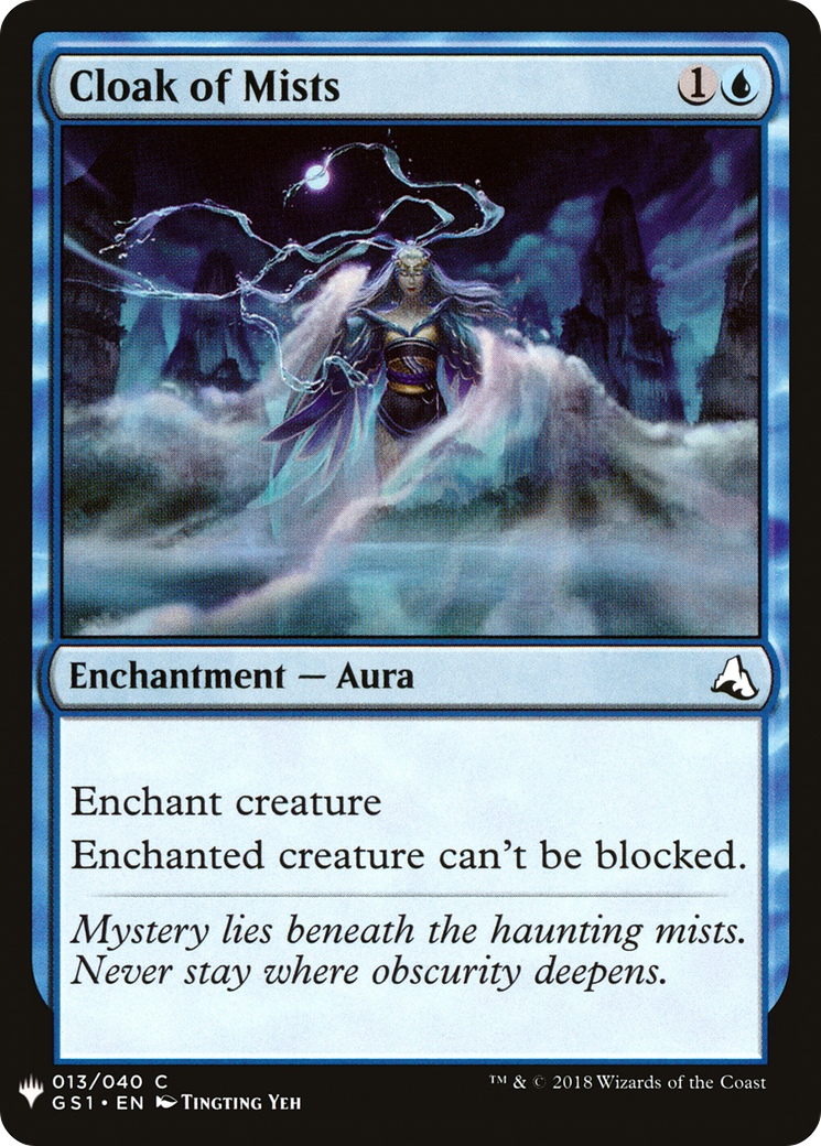 Cloak of Mists (LIST-GS1-13) [The List]