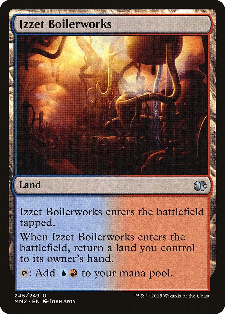 Izzet Boilerworks (MM2-245) [Modern Masters 2015] Foil