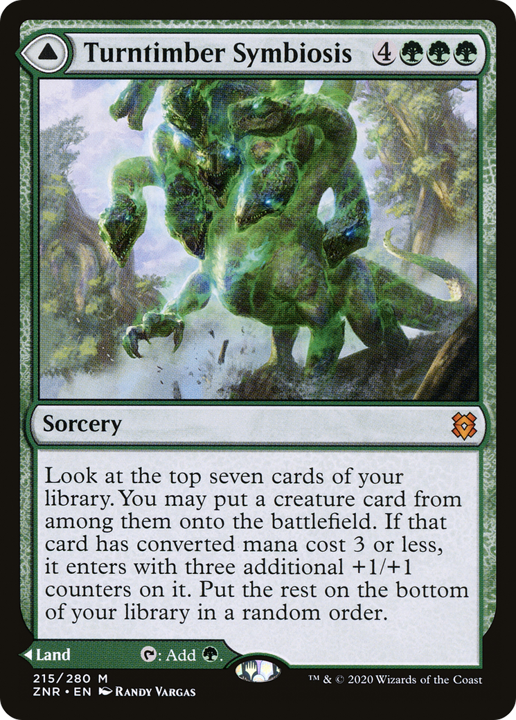 Turntimber Symbiosis (ZNR-215) [Zendikar Rising]
