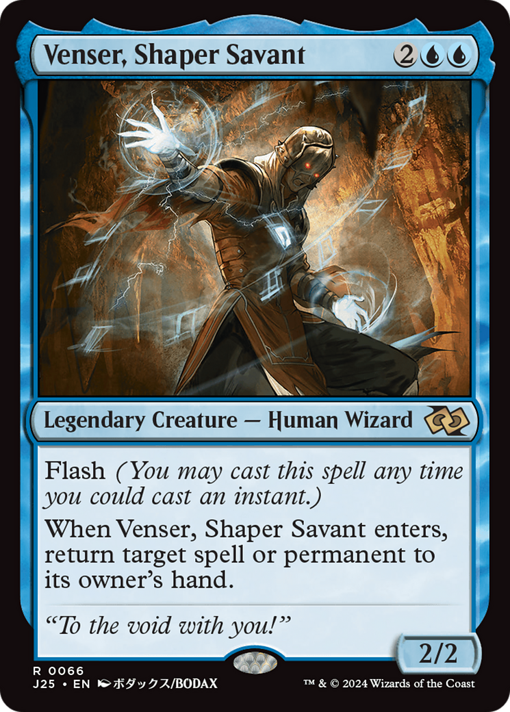 Venser, Shaper Savant (J25-066) [Foundations Jumpstart]