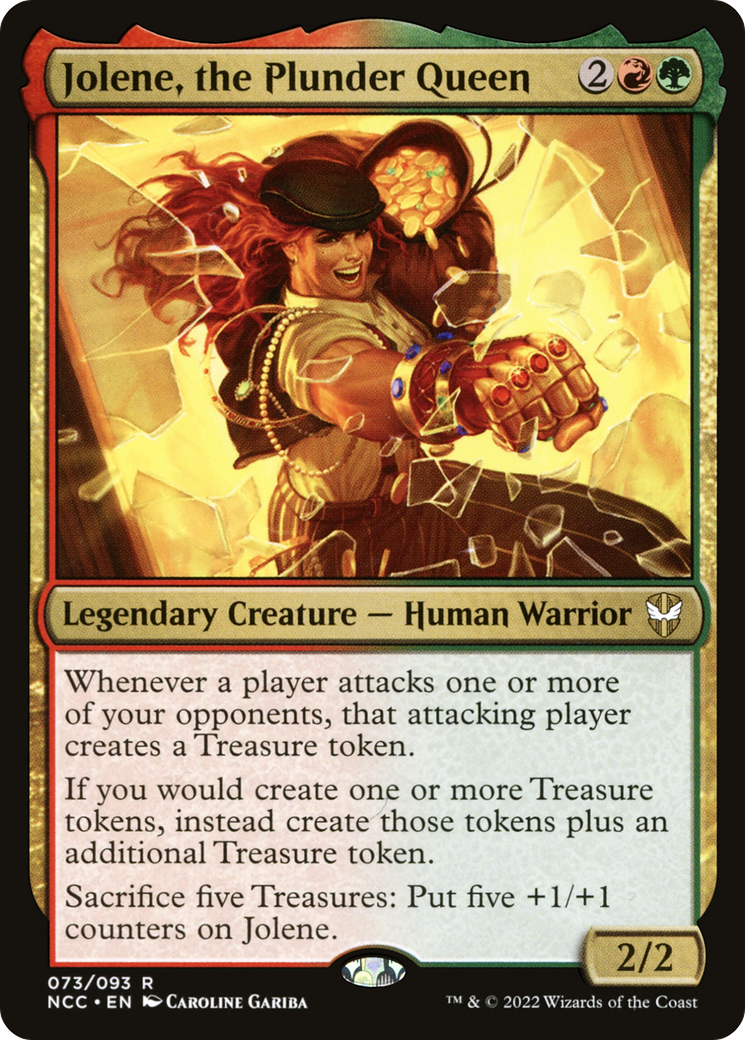 Jolene, the Plunder Queen (NCC-073) [New Capenna Commander]