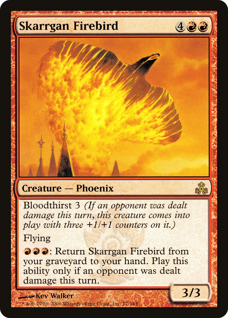 Skarrgan Firebird (GPT-077) [Guildpact]