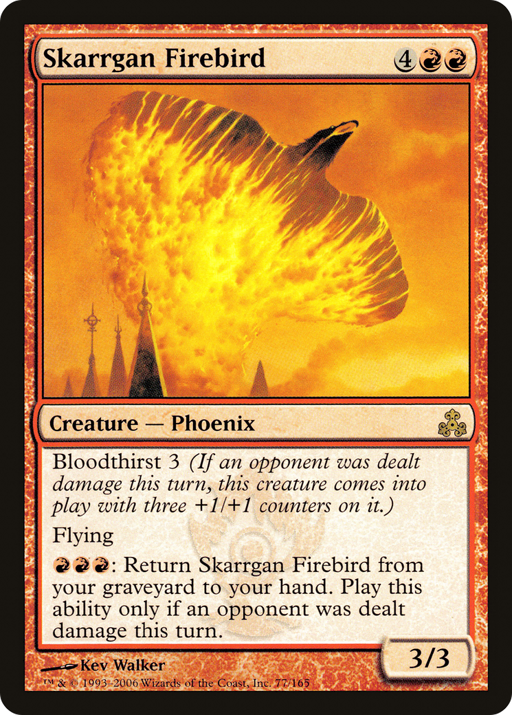 Skarrgan Firebird (GPT-077) [Guildpact]