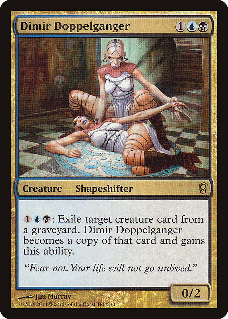 Dimir Doppelganger (CNS-186) [Conspiracy] Foil