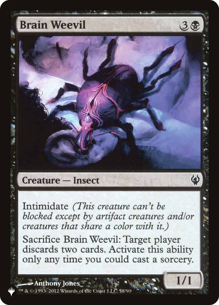 Brain Weevil (LIST-DDJ-58) [The List]