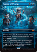 Season of Weaving (BLB-283) [Bloomburrow]: (Showcase) (Borderless)
