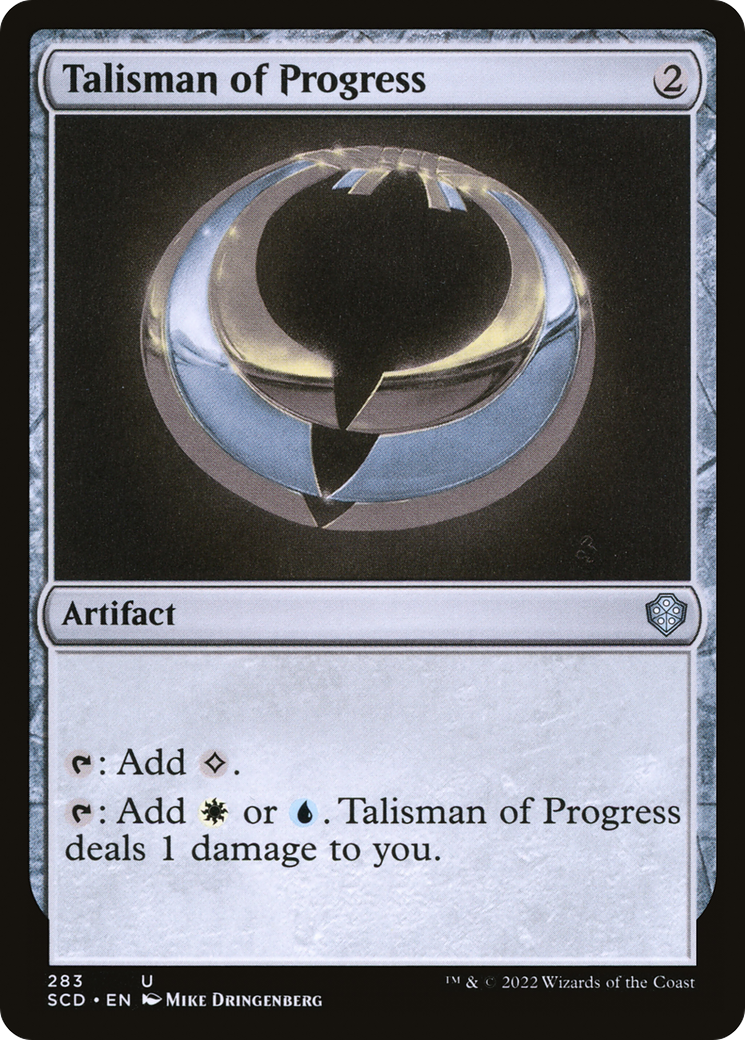 Talisman of Progress (SCD-283) [Starter Commander Decks]