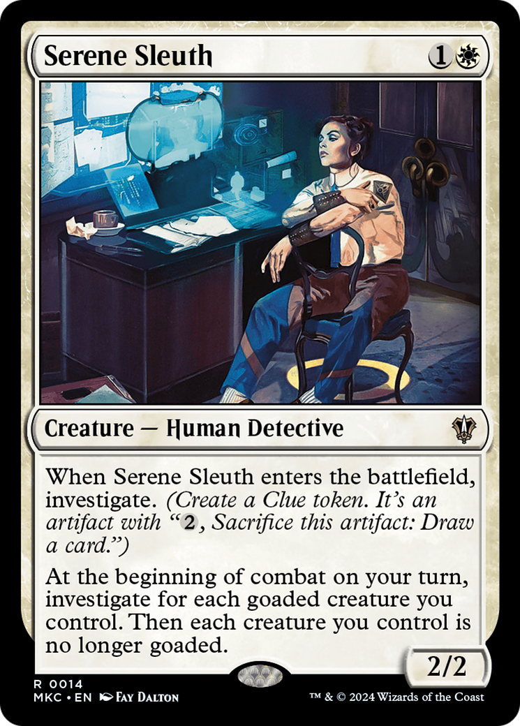 Serene Sleuth (MKC-014) [Murders at Karlov Manor Commander]