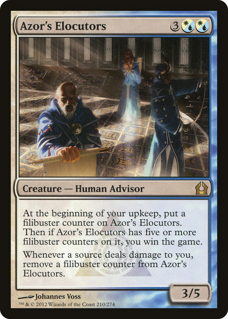 Azor's Elocutors (RTR-210) [Return to Ravnica] Foil