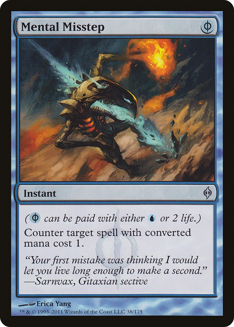Mental Misstep (NPH-038) [New Phyrexia] Foil
