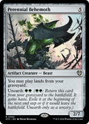 Perennial Behemoth (OTC-262) [Outlaws of Thunder Junction Commander]