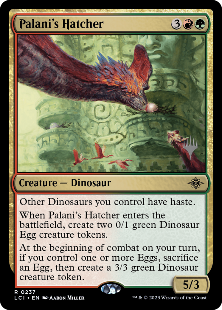 Palani's Hatcher (PPLCI-237) [Promo Pack: The Lost Caverns of Ixalan Promos]