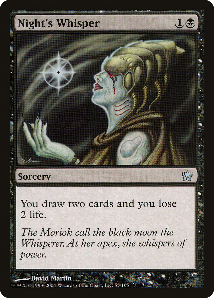 Night's Whisper (5DN-055) [Fifth Dawn] Foil