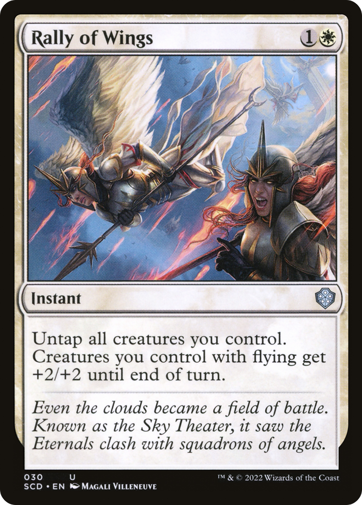 Rally of Wings (SCD-030) [Starter Commander Decks]