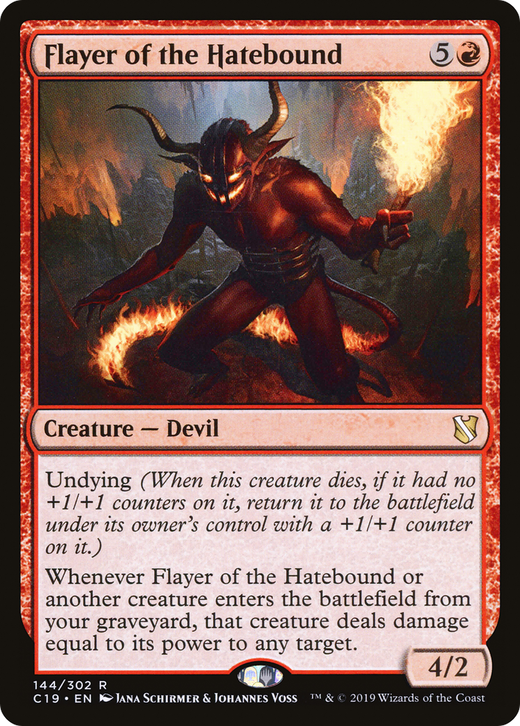 Flayer of the Hatebound (C19-144) [Commander 2019]