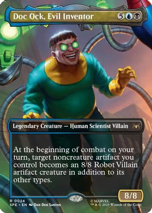 Doc Ock, Evil Inventor (Borderless) (SPE, MAR-024) [Marvel's Spider-Man: Eternal-Legal]