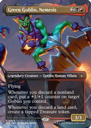 Green Goblin, Nemesis (Borderless) (SPE, MAR-023) [Marvel's Spider-Man: Eternal-Legal] Foil