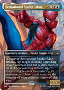 Sensational Spider-Man (Borderless) (SPE, MAR-025) [Marvel's Spider-Man: Eternal-Legal] Foil