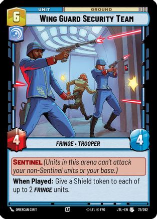 Wing Guard Security Team (072/262) [Jump to Lightspeed]