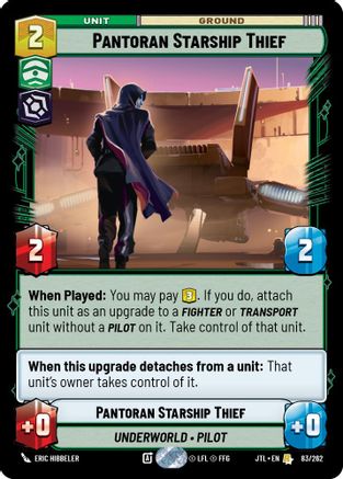 Pantoran Starship Thief (083/262) [Jump to Lightspeed]