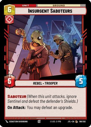 Insurgent Saboteurs (168/262) [Jump to Lightspeed]
