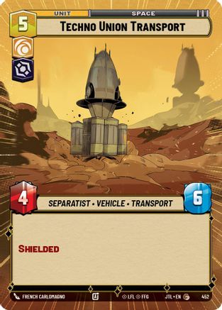 Techno Union Transport (Hyperspace) (452) [Jump to Lightspeed]