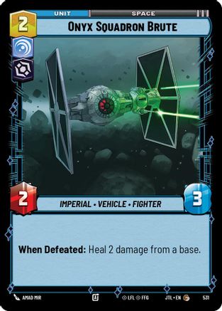 Onyx Squadron Brute (Foil) (531) [Jump to Lightspeed] Foil