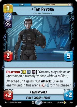 Tam Ryvora - Searching For Purpose (Foil) (533) [Jump to Lightspeed] Foil