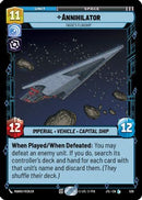 Annihilator - Tagge's Flagship (Foil) (539) [Jump to Lightspeed] Foil