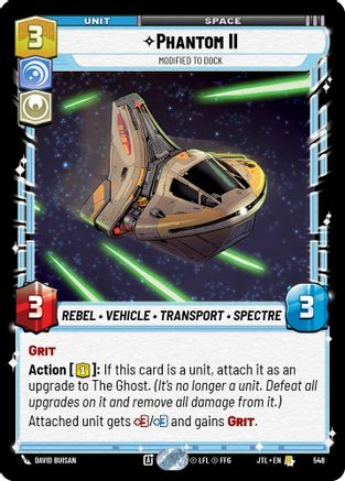 Phantom II - Modified to Dock (Foil) (548) [Jump to Lightspeed] Foil