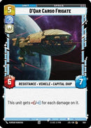 D'Qar Cargo Frigate (Foil) (550) [Jump to Lightspeed] Foil