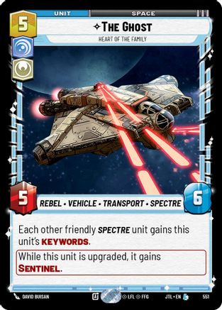 The Ghost - Heart of the Family (Foil) (551) [Jump to Lightspeed] Foil