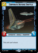 Corporate Defense Shuttle (Foil) (557) [Jump to Lightspeed] Foil