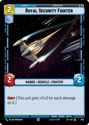 Royal Security Fighter (Foil) (559) [Jump to Lightspeed] Foil
