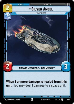 Silver Angel - Trace's Hope (Foil) (560) [Jump to Lightspeed] Foil