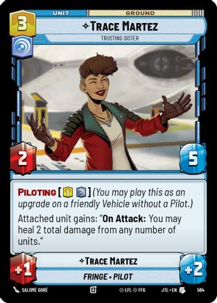Trace Martez - Trusting Sister (Foil) (564) [Jump to Lightspeed] Foil