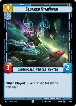 Cloaked StarViper (Foil) (565) [Jump to Lightspeed] Foil