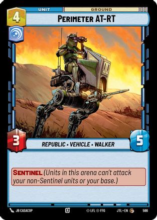 Perimeter AT-RT (Foil) (566) [Jump to Lightspeed] Foil