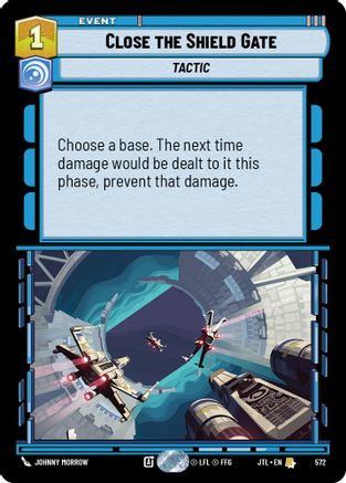 Close the Shield Gate (Foil) (572) [Jump to Lightspeed] Foil